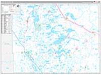 Otter Tail, Mn Wall Map Zip Code